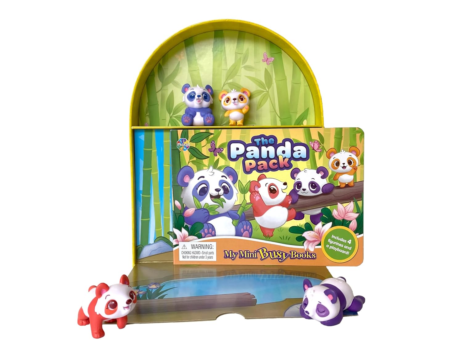 Phidal Playful Pandas Mini Busy Books