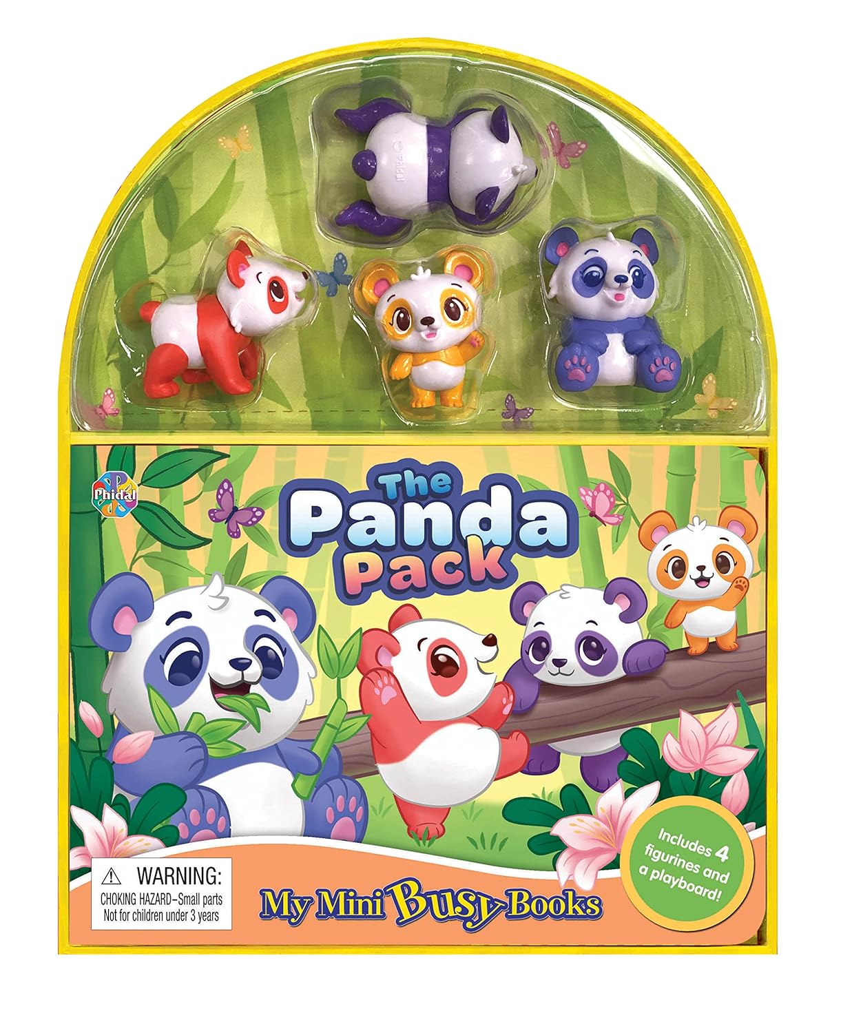 Phidal Playful Pandas Mini Busy Books