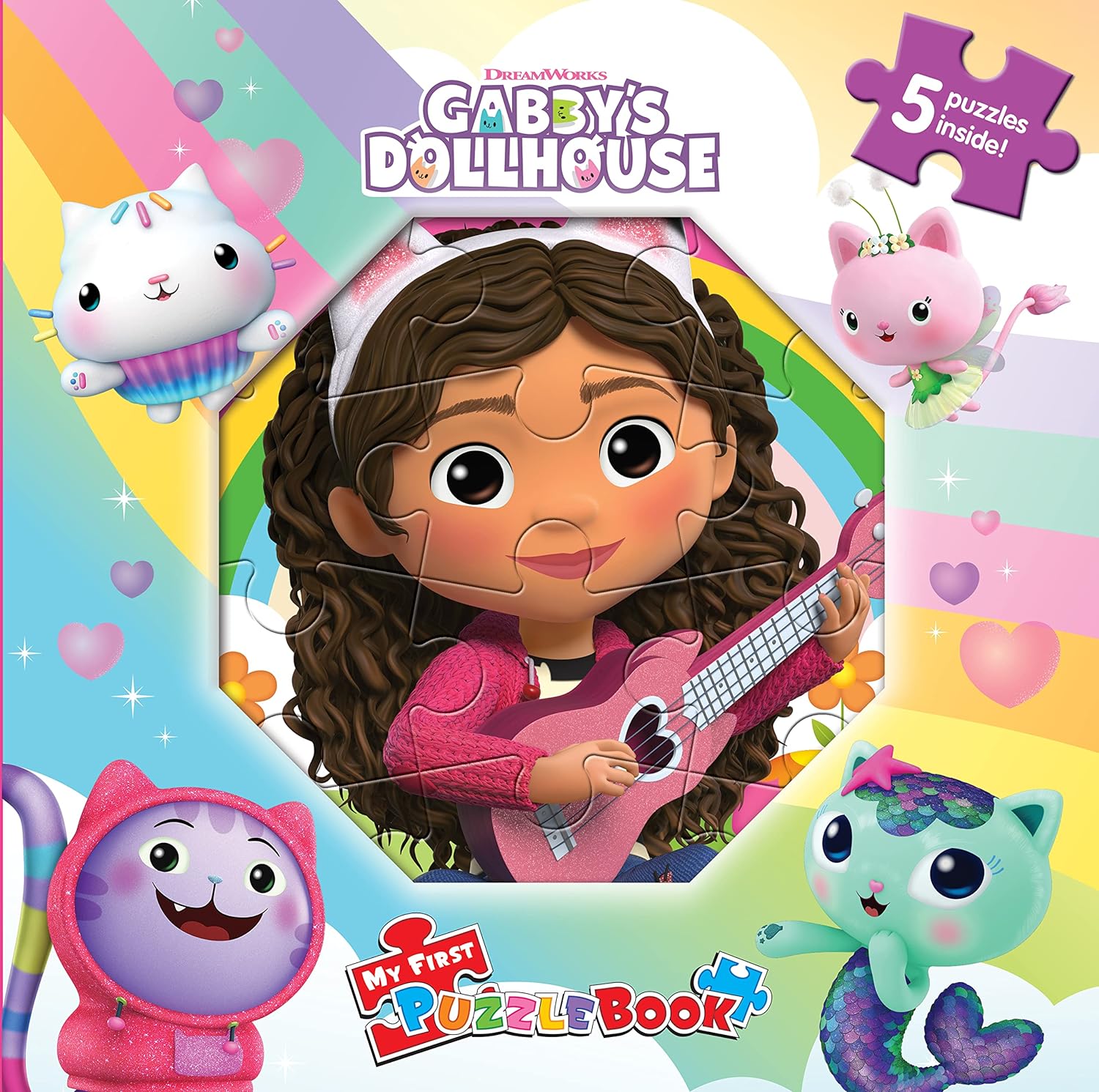 Phidal Uni. Gabby's Dollhouse My First Puzzle Book