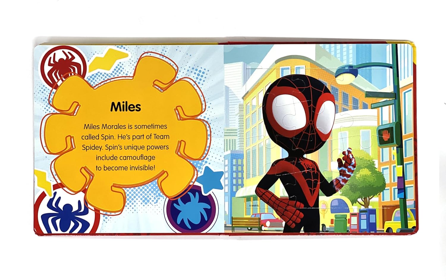 Phidal Marvel Spidey & Friends My First Puzzle Book