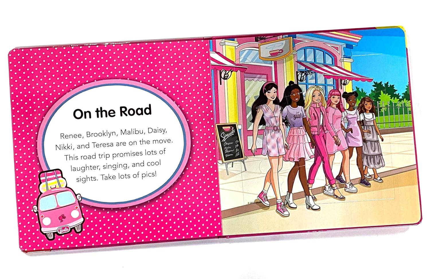 Phidal Mattel Barbie My First Puzzle Book