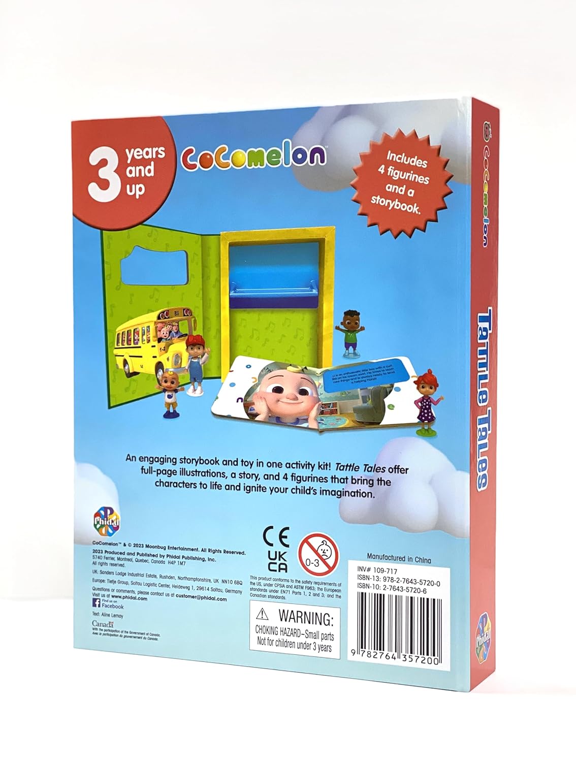 Phidal Moonbug Cocomelon Tattle Tales