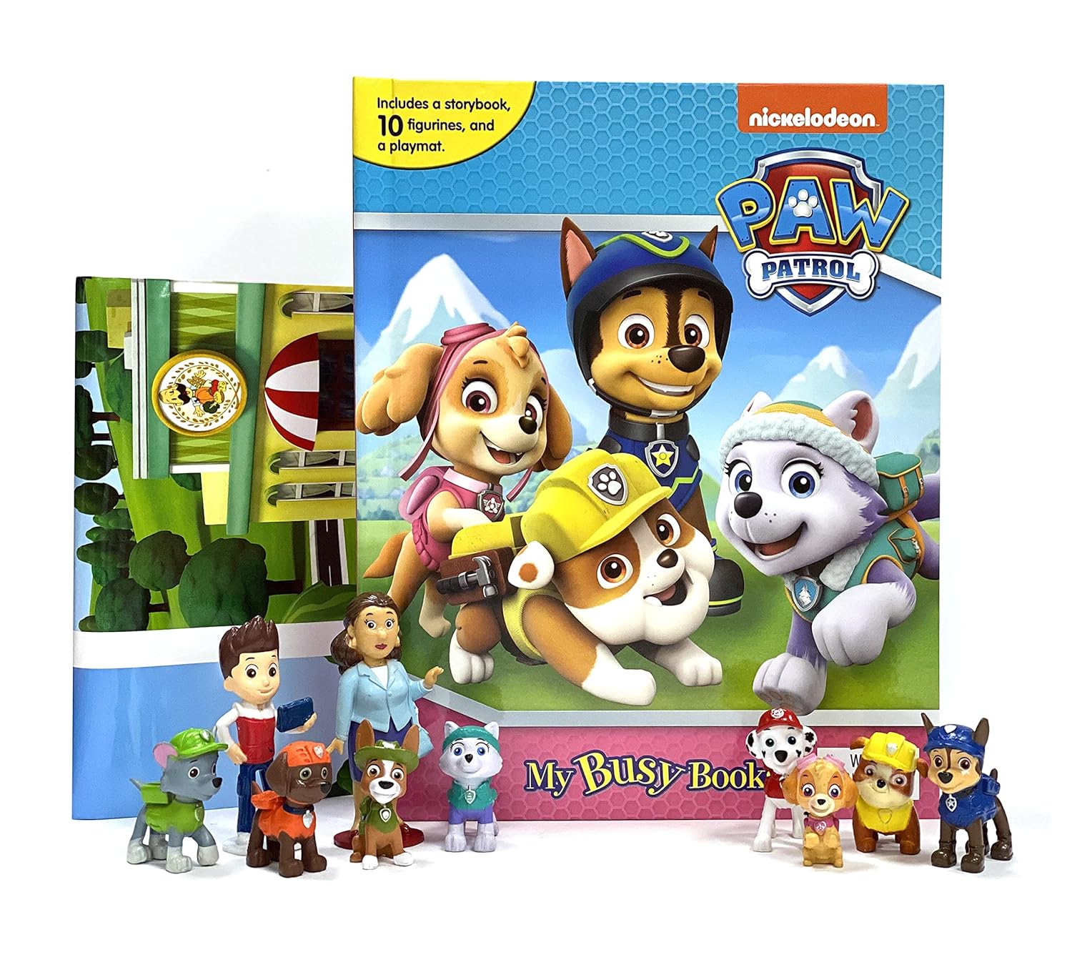 Phidal Paw Patrol Girls My Busy Book