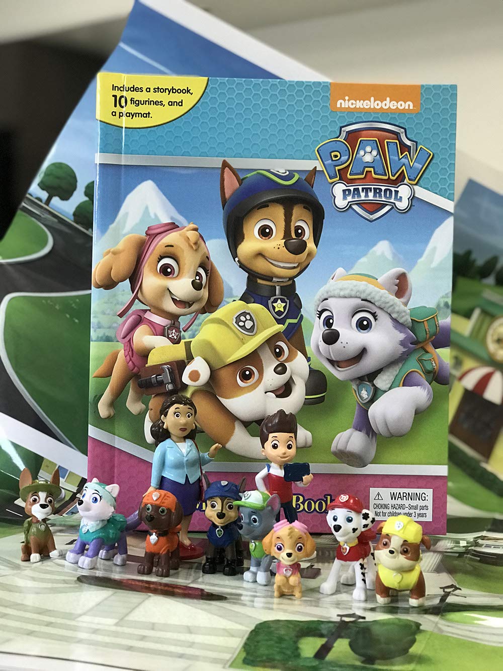 Phidal Paw Patrol Girls My Busy Book