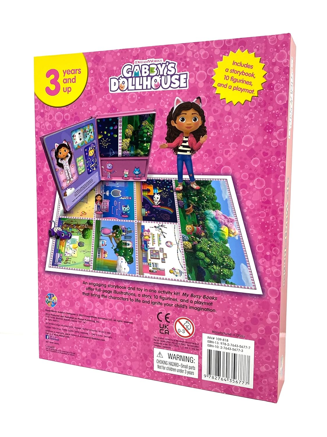 Phidal Uni. Gabby's Dollhouse My Busy Books