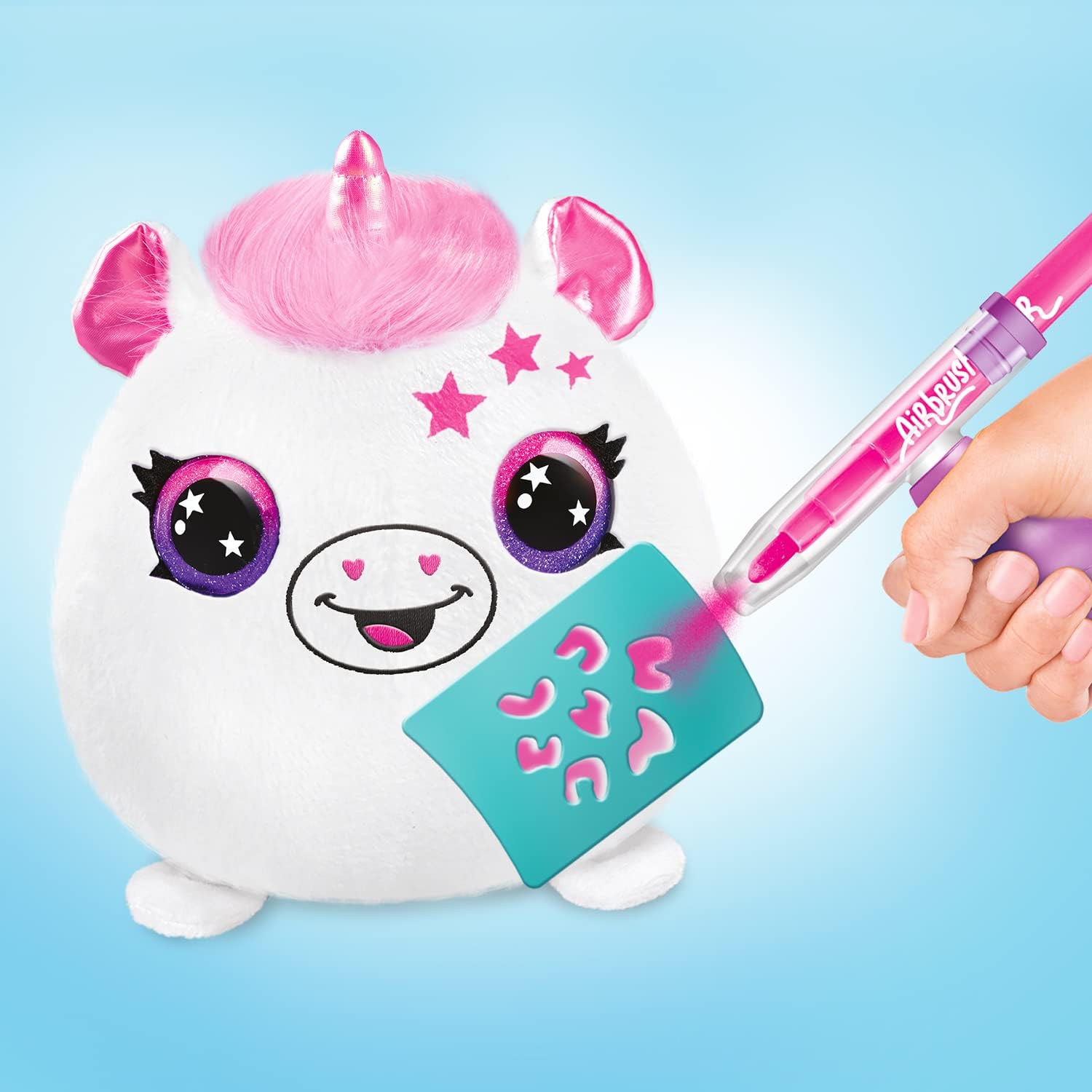 Canal Toys Airbrush Plush Squish Pals Paint Can
