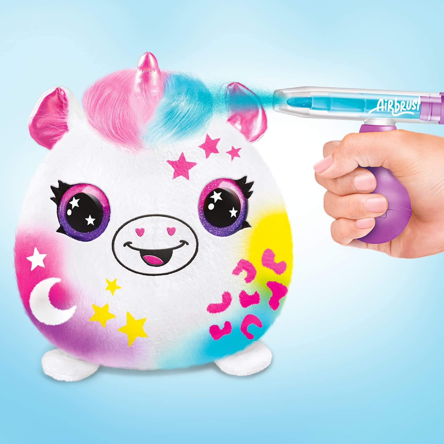 Canal Toys Airbrush Plush Squish Pals Paint Can