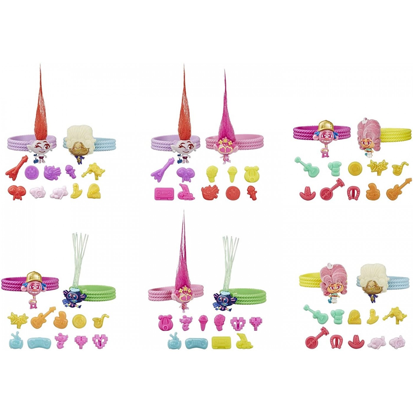 Hasbro Trolls Bracelet With Charms Toy