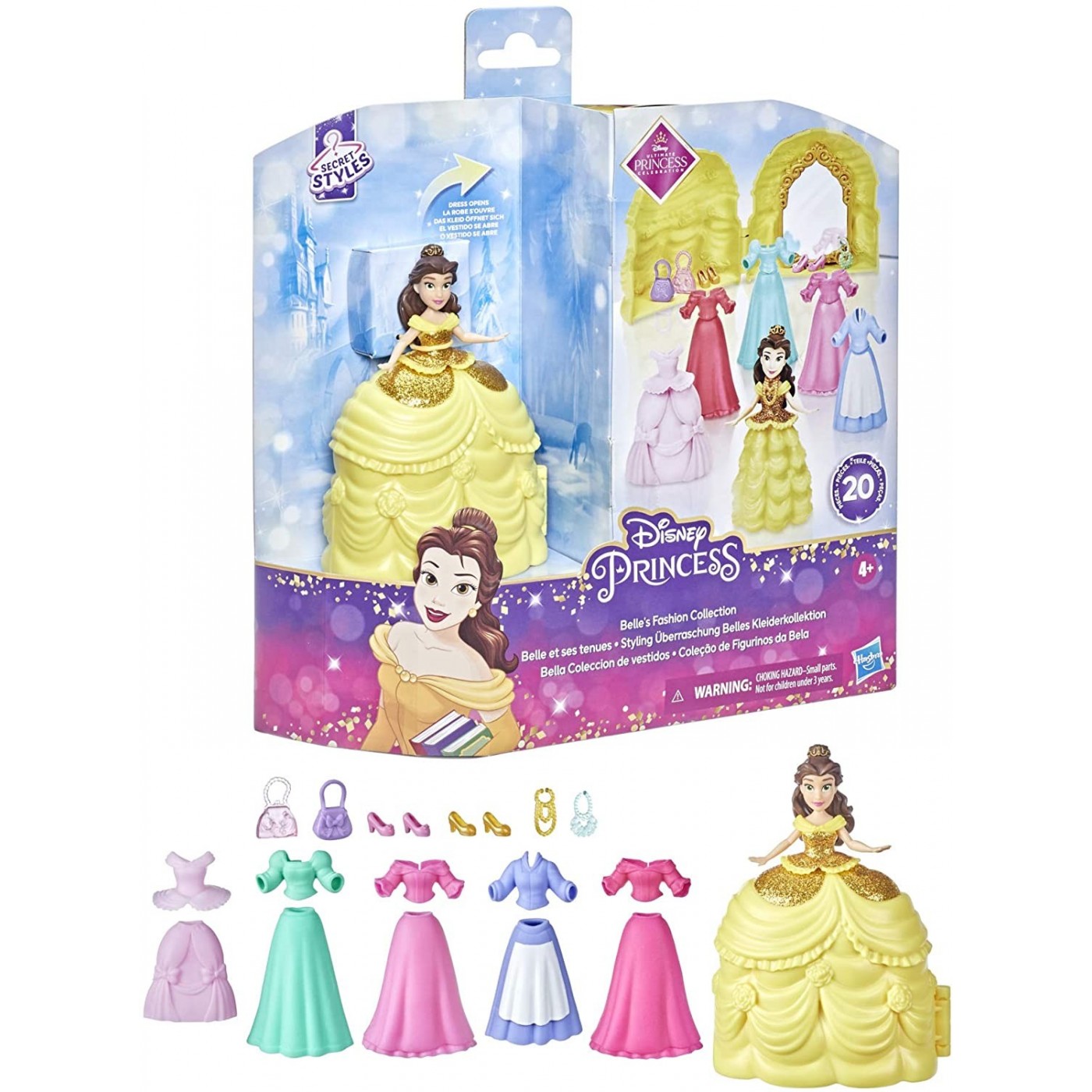 Hasbro Disney Princess SD UPC Belle Fashion Collection