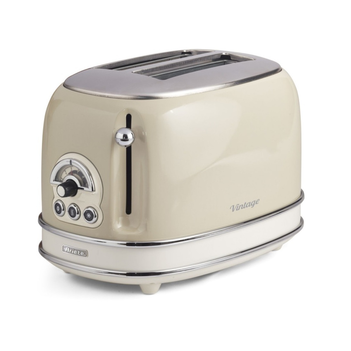 Ariete Vintage Toaster 810 Watts 2 Slice, Beige - MOD15513