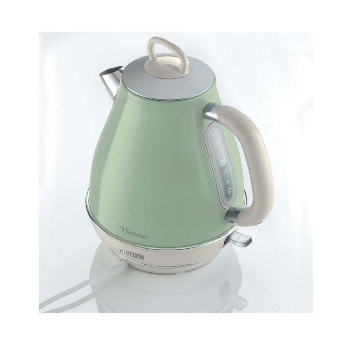 Ariete Vintage Kettle Green 2000 Watts 1.7 Liters, Green