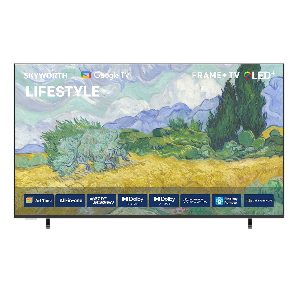 Skyworth 65 Inch QLED UHD-4K Android Frame TV