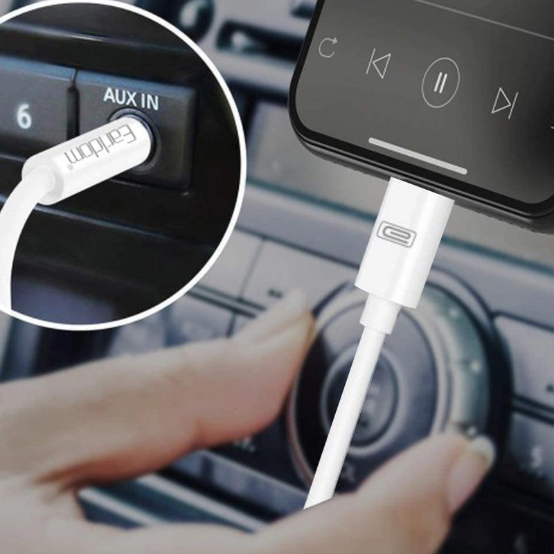 Earldom Et-aux29 100cm Aux Cable to Lighting