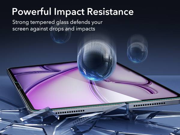 ESR iPad Air 13" 2024 Tempered-Glass Screen Protector 1 Pack
