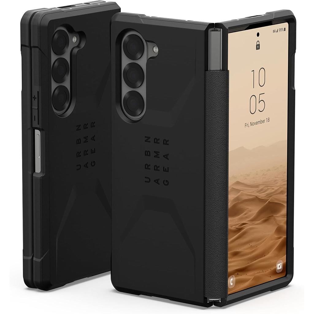 UAG Samsung Galaxy Z Fold 6 Civilian Case - Black
