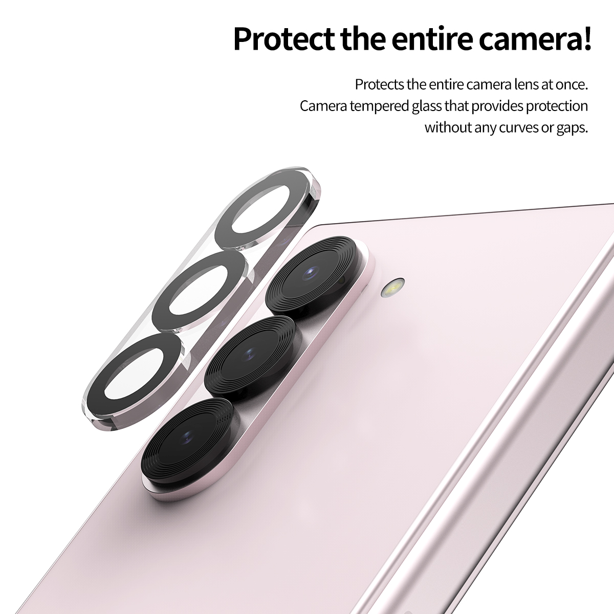 Araree C-Sub Core Camera Lens Protector Tempered Glass For Z Fold 6 - Clear