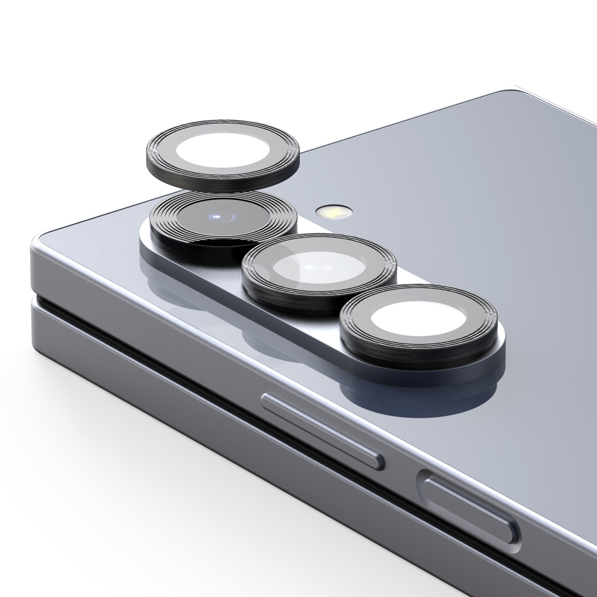 Araree Sub Core Camera Lense Protector Glass With Metal Ring For Samsung Galaxy Z Fold 6 - Clear