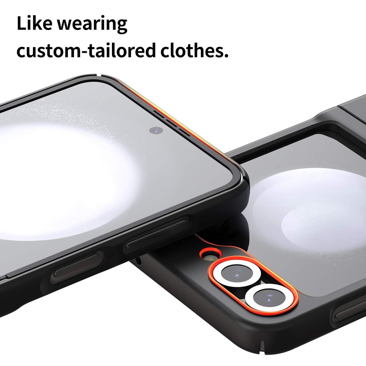 Araree Aero Flex Magsafe Case With Dual Layer Protection For Samsung Galaxy Z Flip 6 - Black