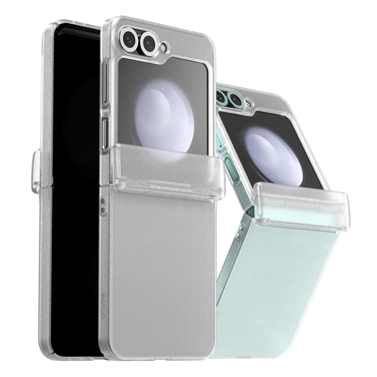 Araree Nukin 360 With Hinge Protection Case for Samsung Galaxy Z Flip 6 - Clear