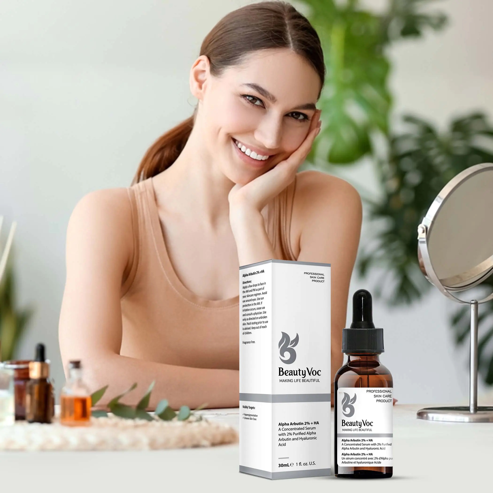 Beauty Voc Alpha Arbutin 2% + HA Serum
