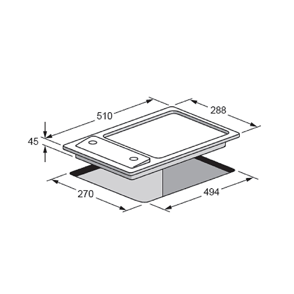 Startec Gas Hob 30 cm