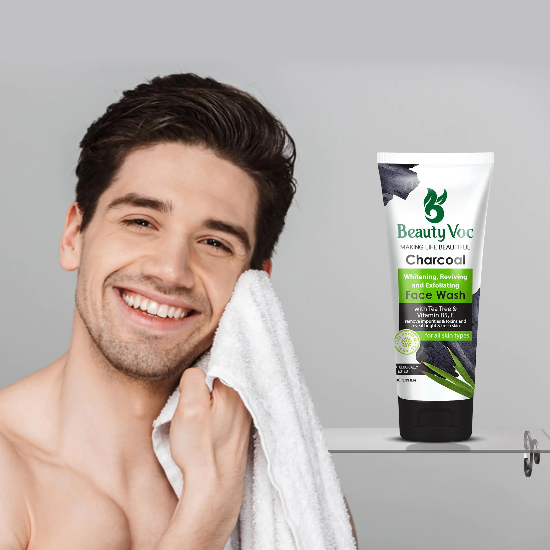 Beauty Voc Charcoal Face Wash