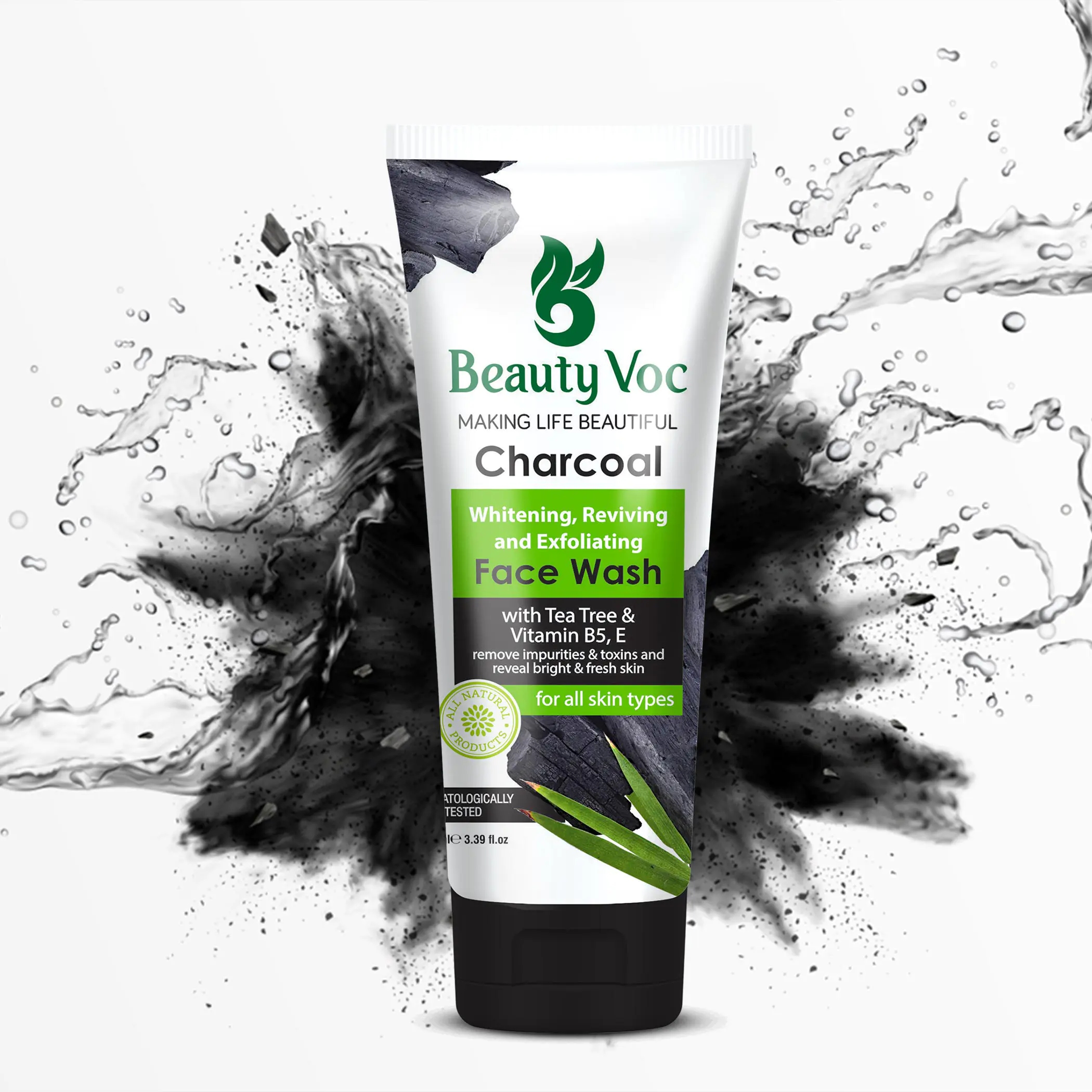 Beauty Voc Charcoal Face Wash