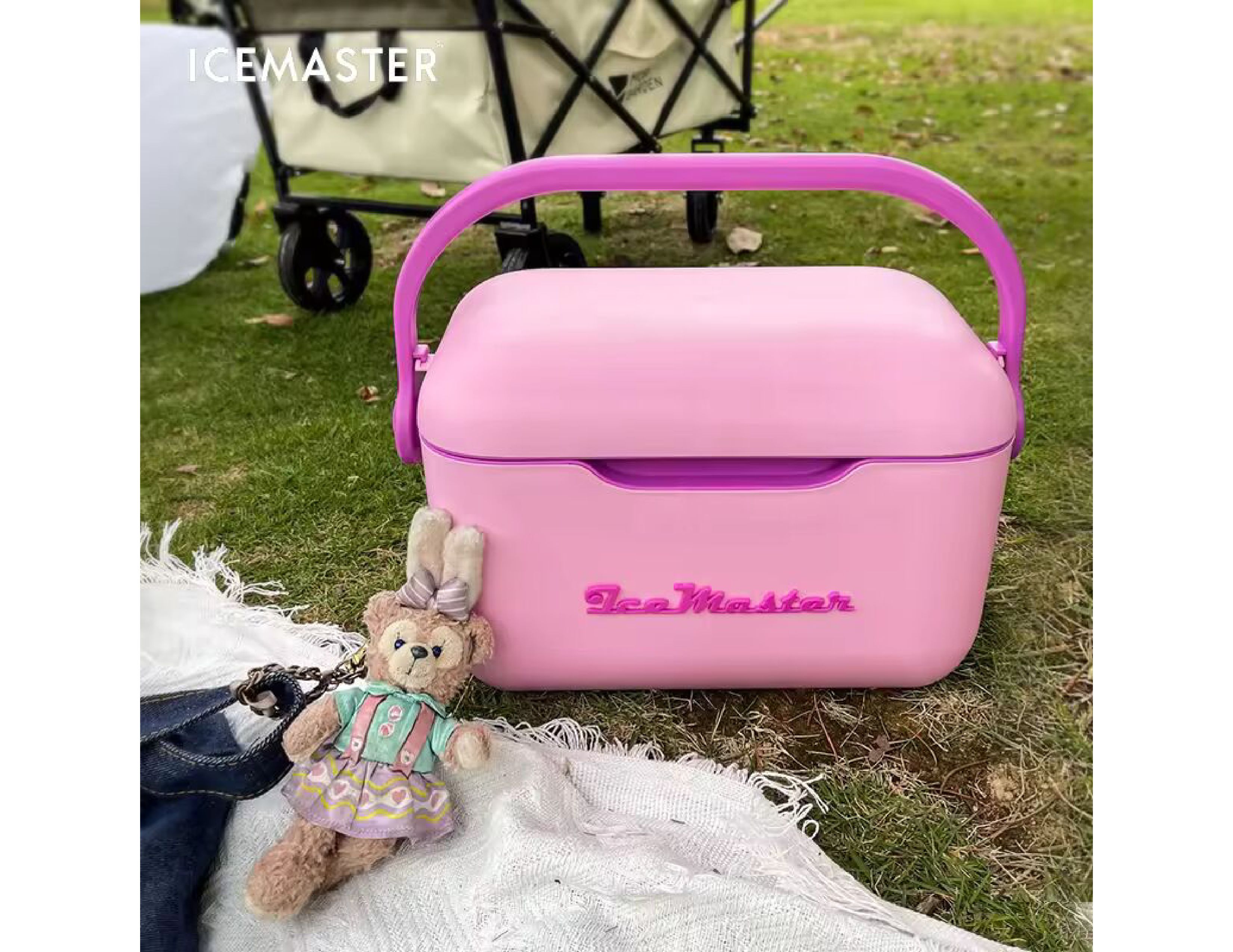 IceMaster Custom Outdoor Camping Picnic Small Ice Fishing Polar Box - Lilac