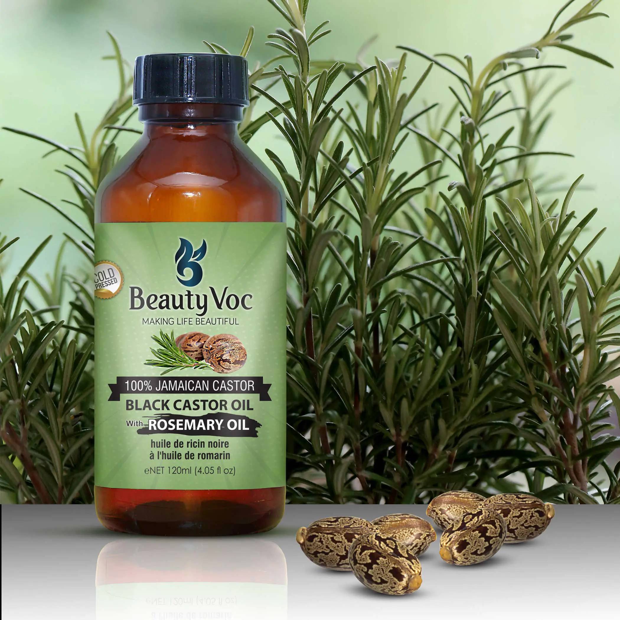 Beauty Voc Jamaican Black Castor with Rosemary Oil