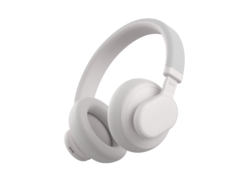 SIA Hybrid ANC Bluetooth Headphone SIA H501BT PRO - White