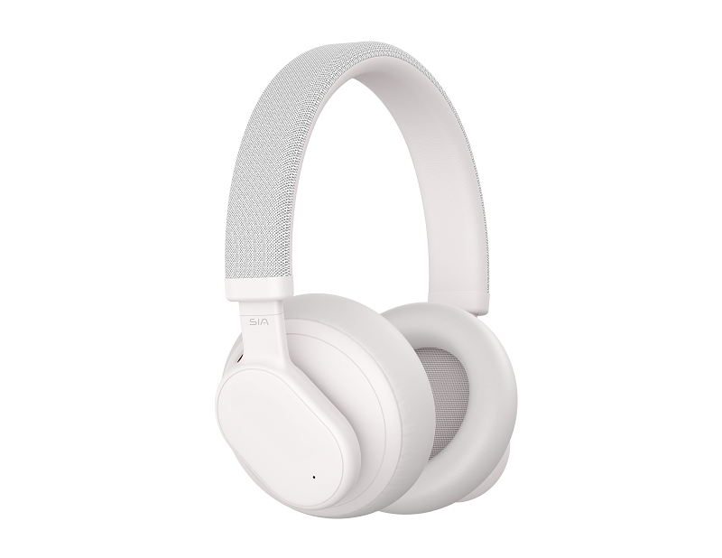 SIA Hybrid ANC Bluetooth Headphone SIA H501BT PRO - White