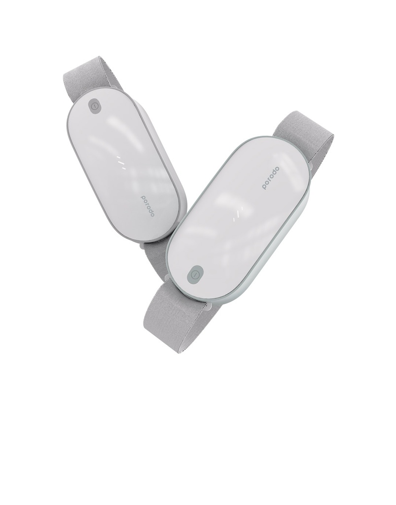 Porodo Hammering Waist Massager - White