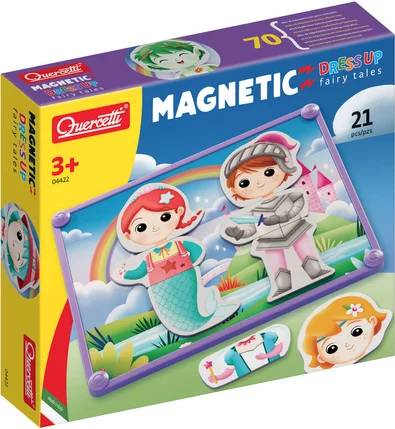 Quercetti Magnetic Dress Up - Fairy Tale Educational Toys