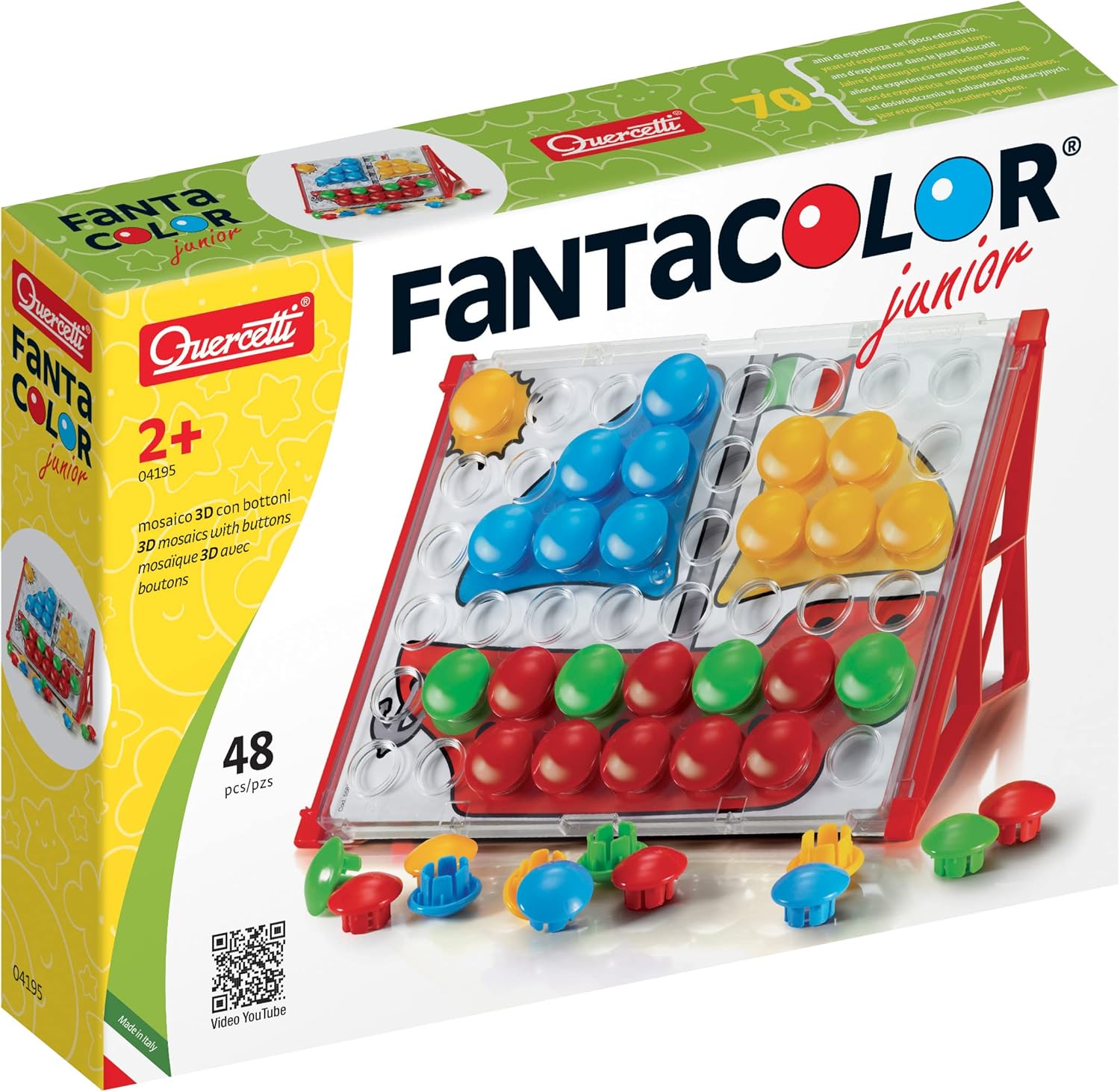 Quercetti Fantacolor Junior Basic Educational Toys