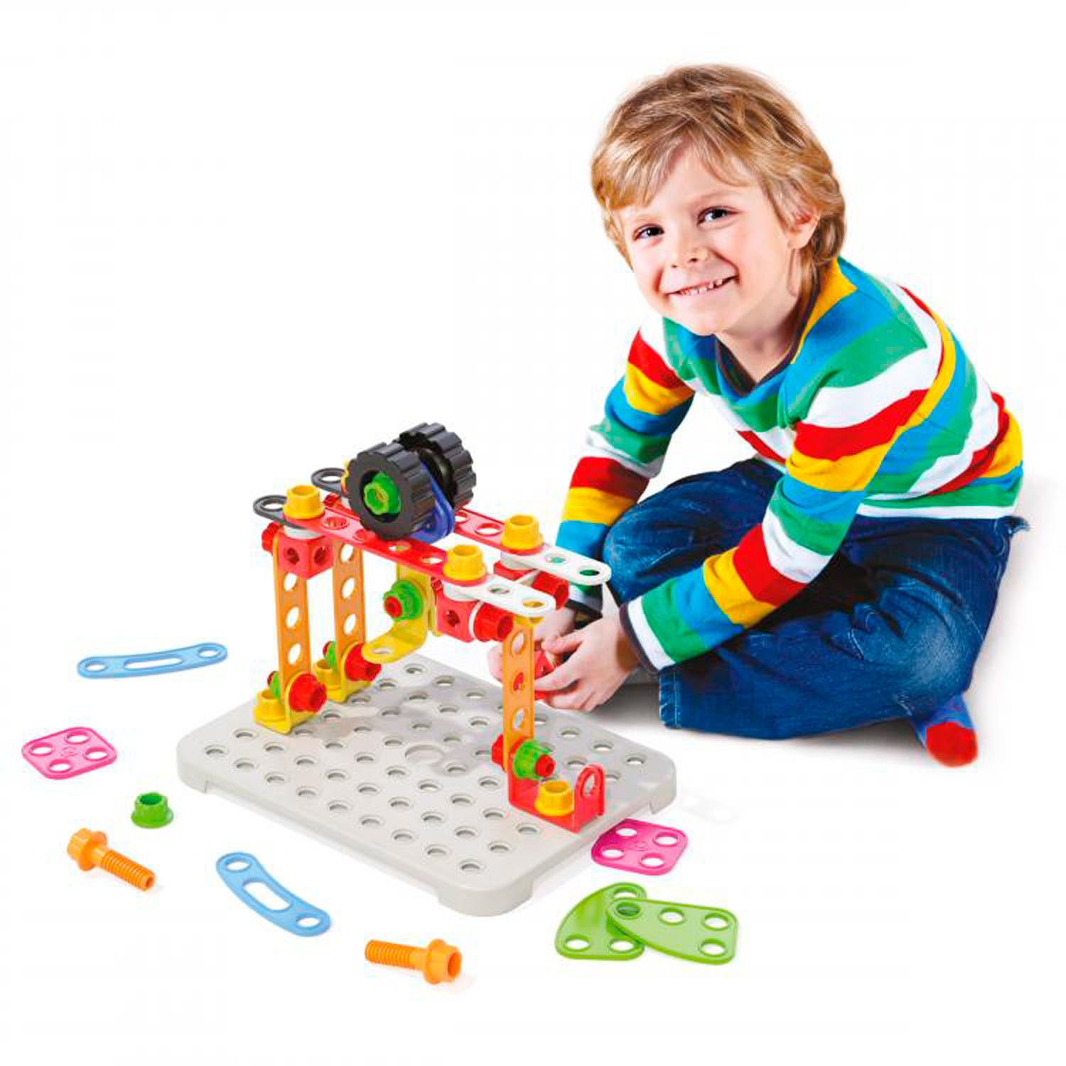 Quercetti Tecno Jumbo Toolbox Educational Toys