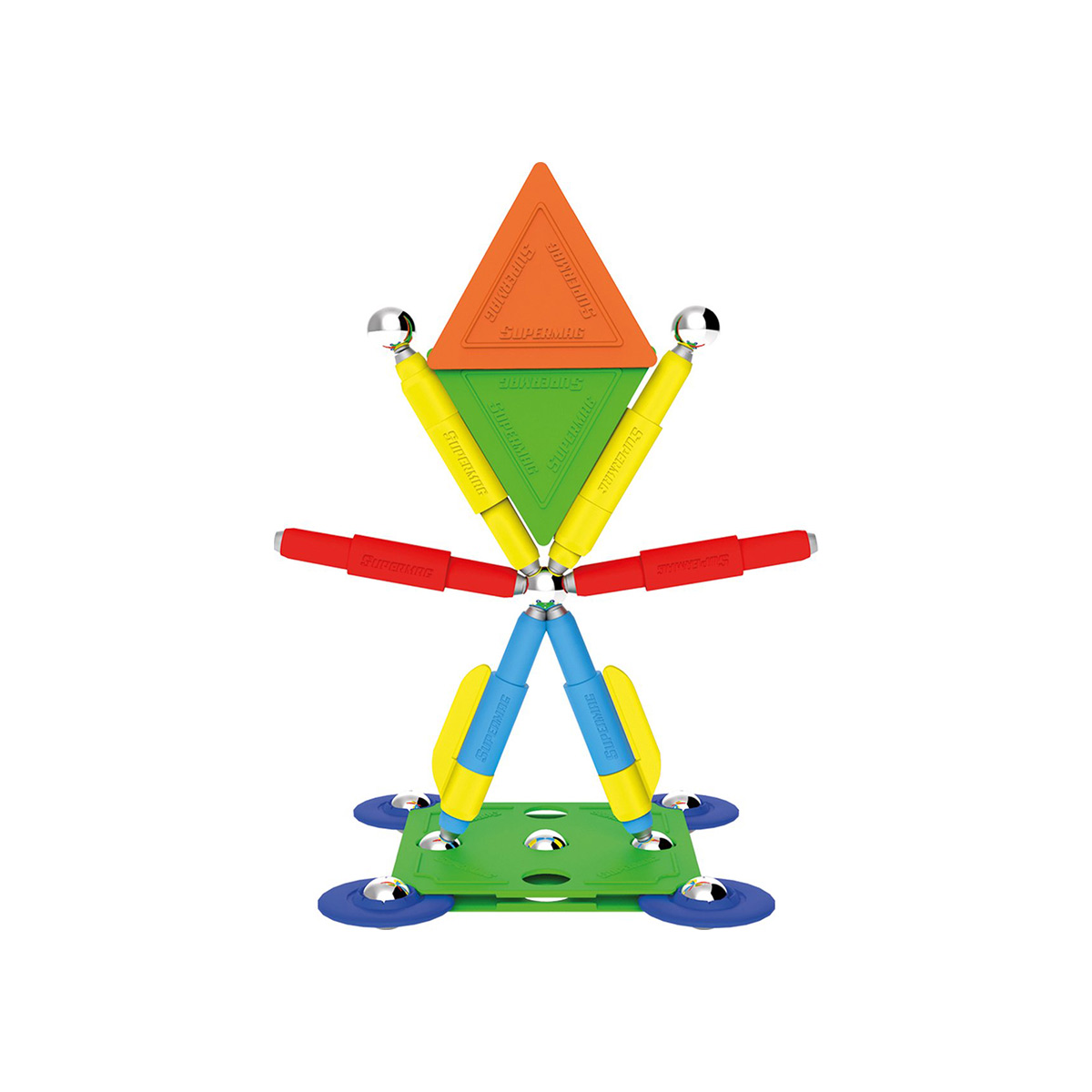 Supermag Multicolor Set of 30 Pieces