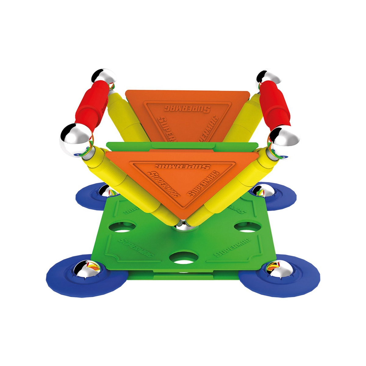 Supermag Multicolor Set of 30 Pieces