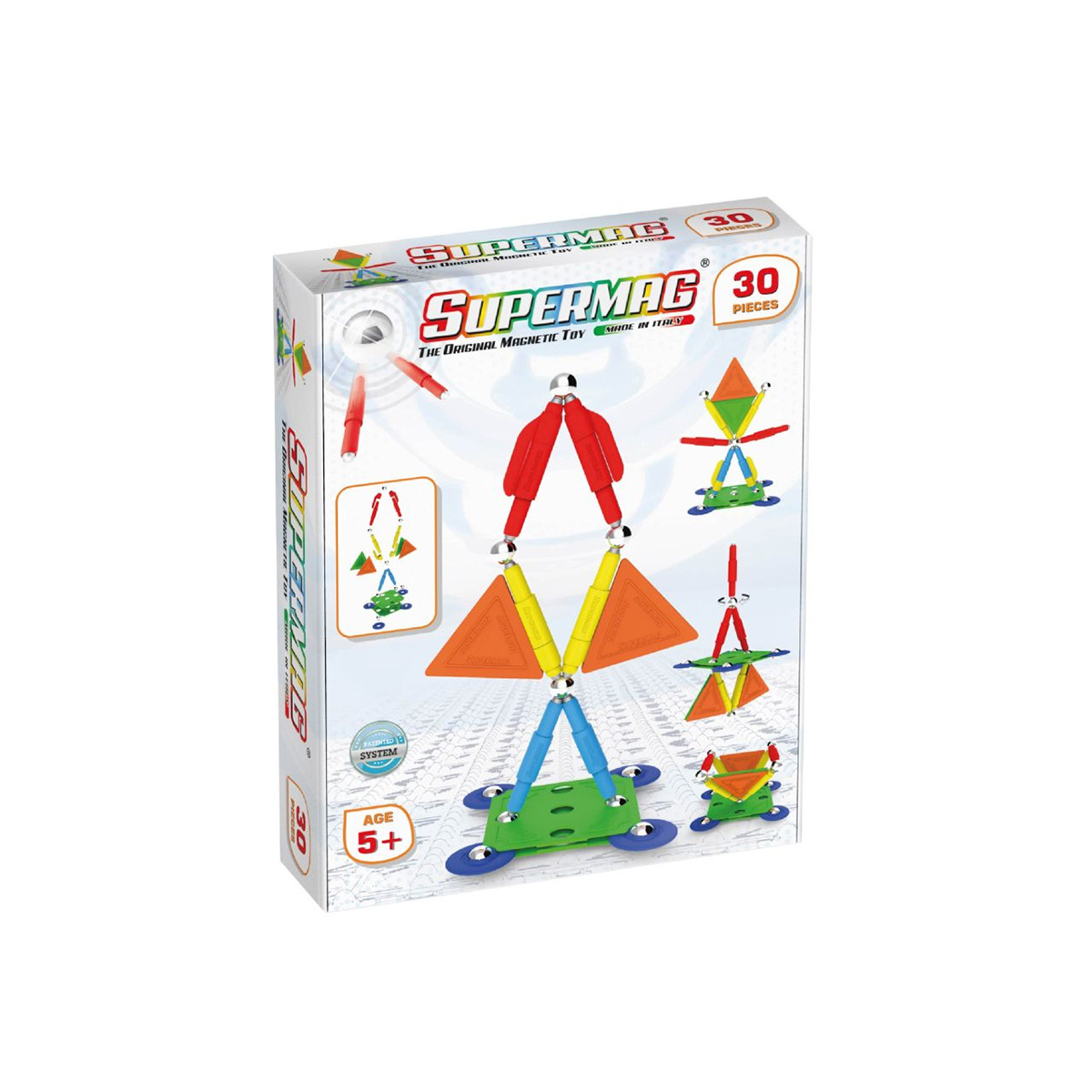 Supermag Multicolor Set of 30 Pieces