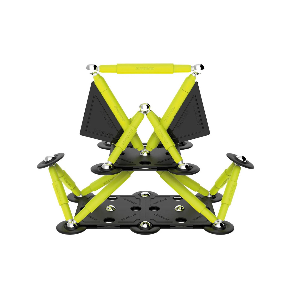 Supermag Magnetic Constructor Technicolor 60 Parts