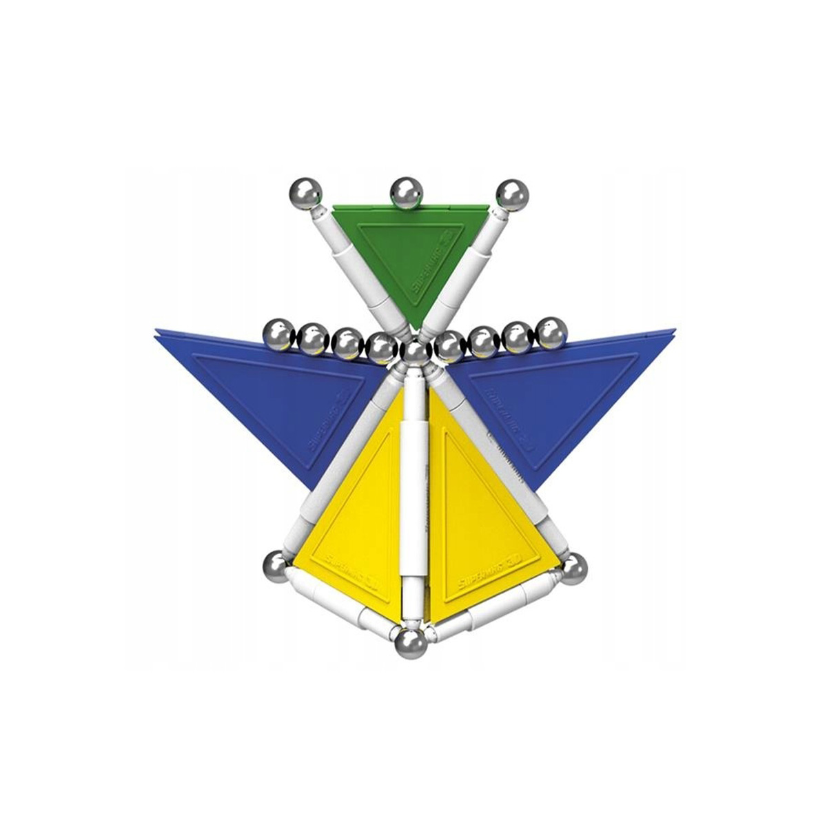 Supermag Tags Primary Magnetic Construction 116 Pieces