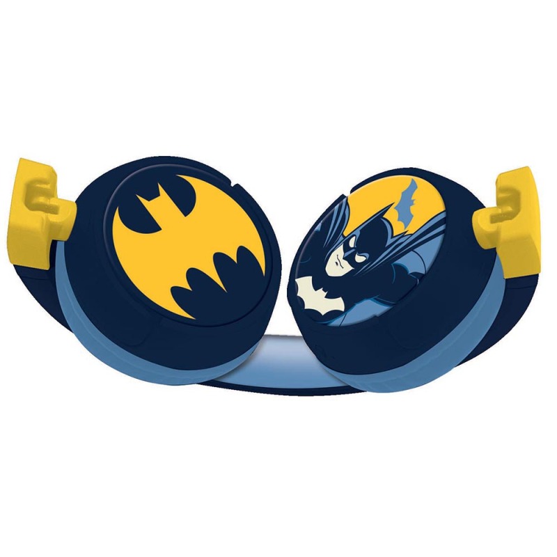 Lexibook Batman 2 in 1 Bluetooth® and Wired Comfort Foldable Headphones With Kids Safe Volume