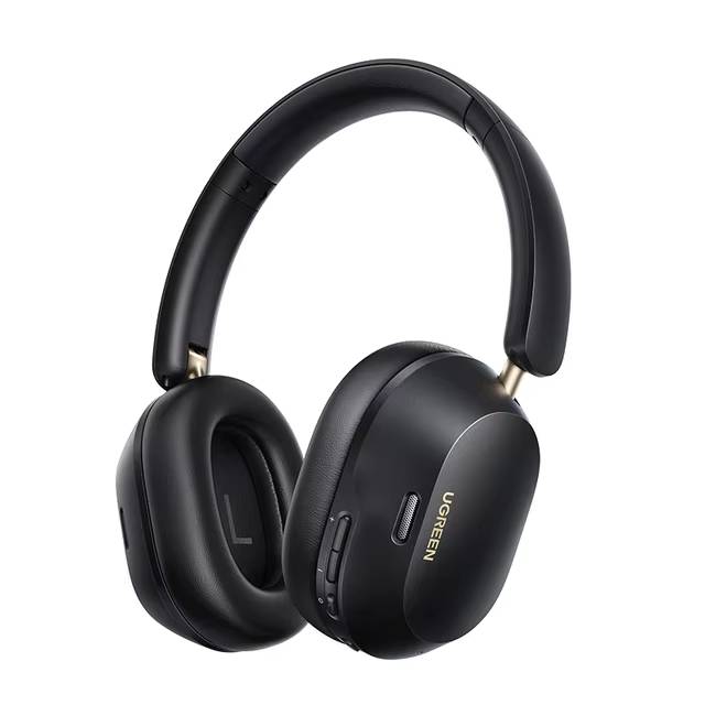 UGreen HiTune Max5c Hybrid Active Noise-Cancelling Headphones - Black