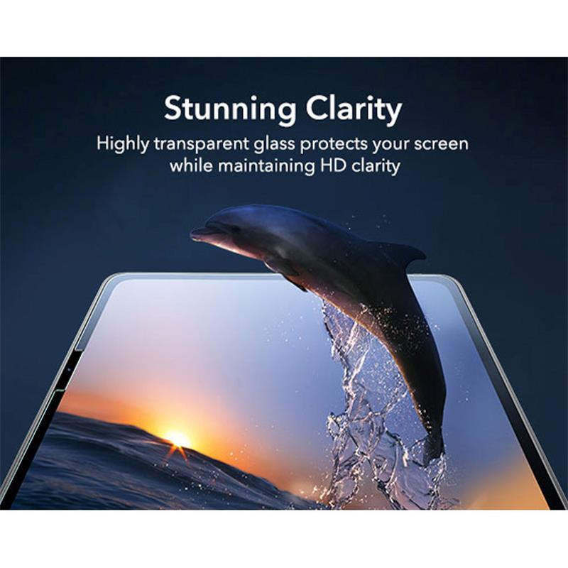 ESR Protective Glass with Packaging Tool for iPad Air 11" M2 2024 - Clear