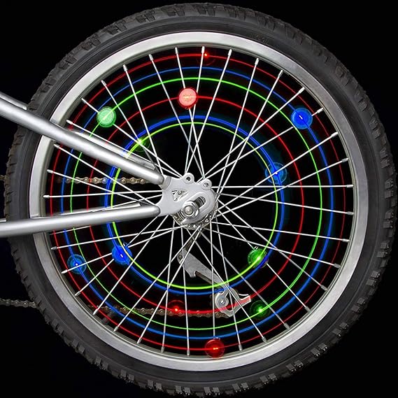 Nite Ize See'Em&trade; Mini Spoke Lights - 4 Pack - Assorted