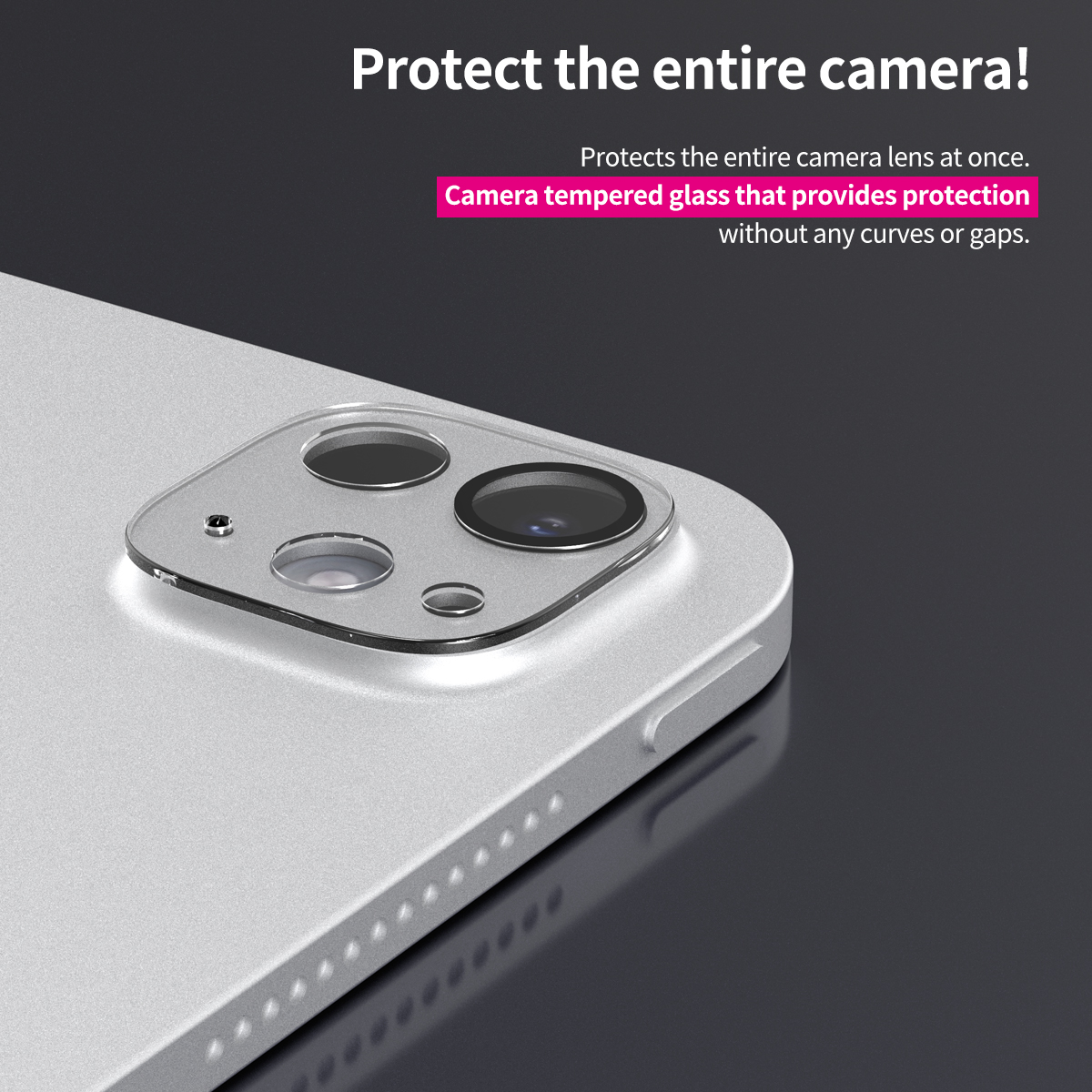Araree Core Camera Glass For iPad Pro 11 / iPad Pro 13 (2024) - Clear (1Pcs)