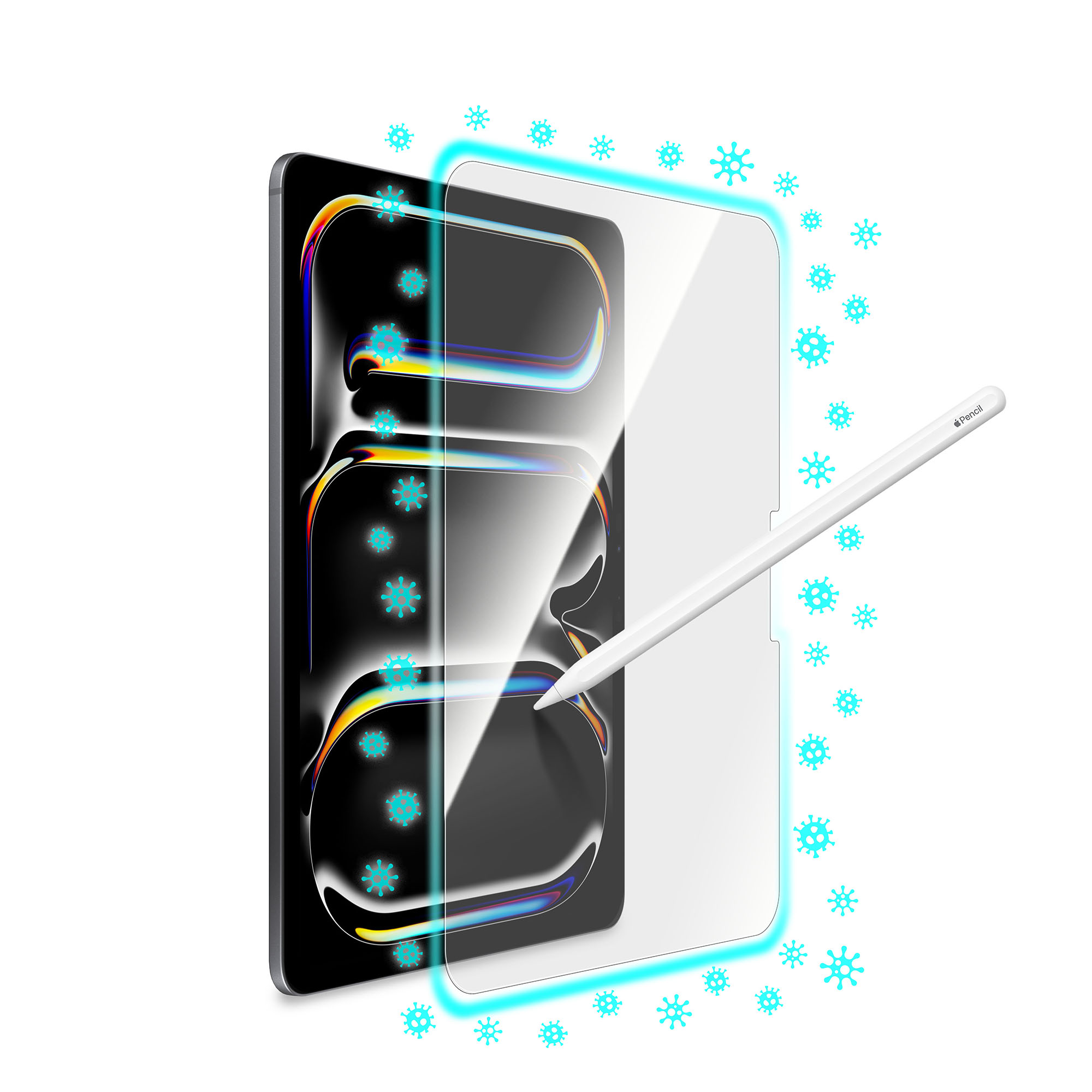 Torrii Bodyglass Anti-bacterial Glass Screen Protector for iPad Pro 11-in. (M4) – Clear
