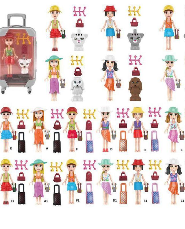 Power Joy Leila Mini Trolley Pack 18asst PDP 12 Pcs