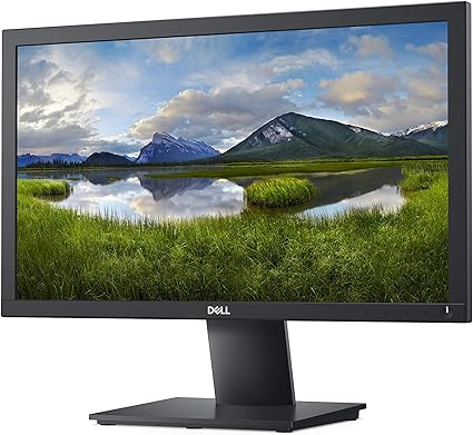 Dell 20 E2020H 19.5-inch 60Hz Small Thin Monitor for Laptop, Computer & Desktop, HD+ 1600 x 900p, Anti Glare, LED Display, VGA/Displayport Connectivity - Black