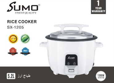Sumo 5.2L Rice Cooker - SX-1205