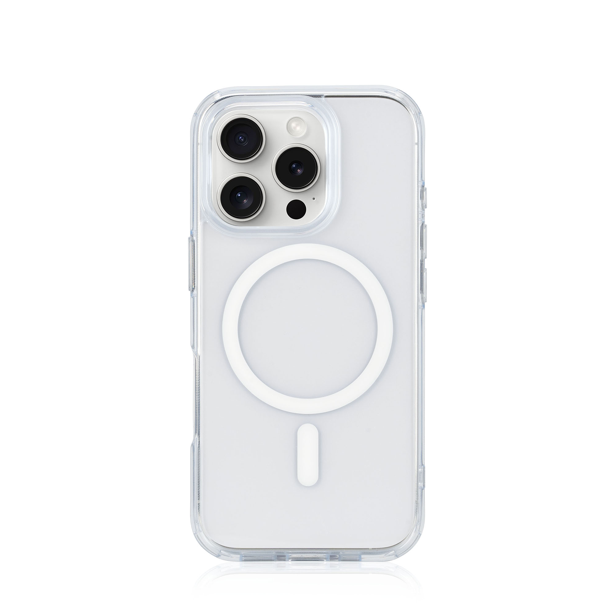 Torrii Bonjelly Case MagSafe Compatible For iPhone 16 Pro (6.3&rdquo;) - Clear